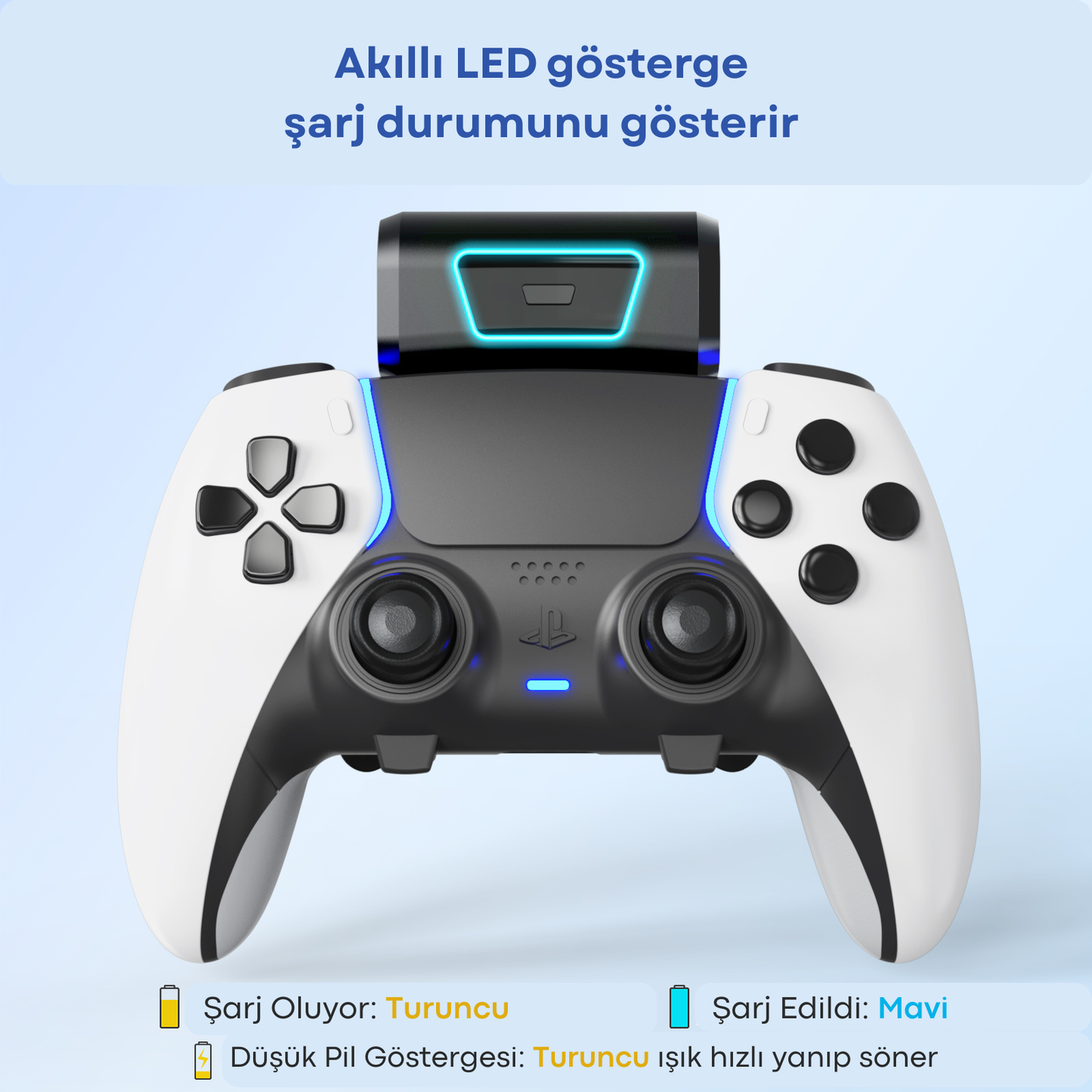 Playstation 5 DualSense Taşınabilir Batarya